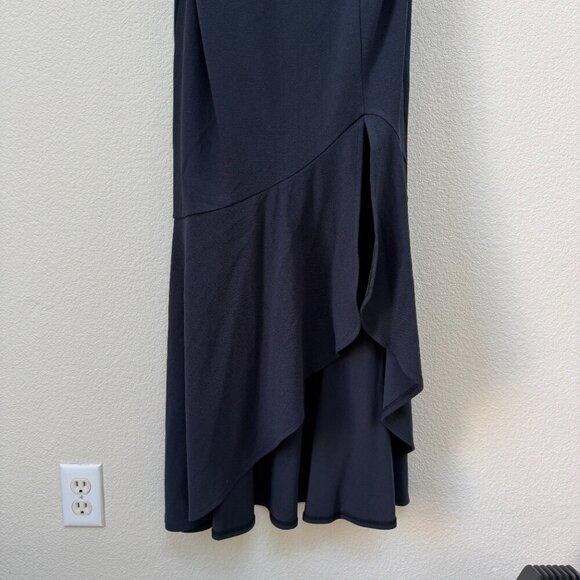 New Anthropologie Maeve Women's Open-Back Knit Maxi Dress In Navy Blue Size XL - Picture 6 of 7